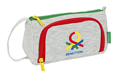 Portatodo Con Bolsillo Desplegable Vacio Benetton "Pop"