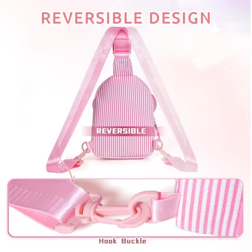 Image of YOOLIFE Birthday Gifts for Kids Girls, Initial Sling Bag Purse for Girl Kid | 2 3 4 5 6 7 Year Old Girl Birthday Gift, Gifts for Kids Girls, Initial Crossbody Bag, Purses for Toddler, Gifts for Toddler