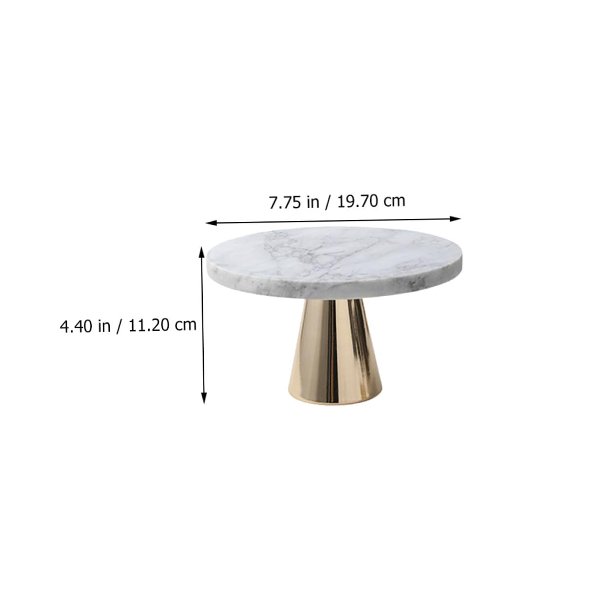 Plateau en Marbre Simple pour Présentation et Rangement D’Objets Décoratifs