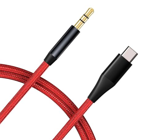 Cable Aux USB-C a Jack 3.5mm para Motorola Edge Plus miniatura 1