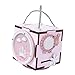 F Fityle Holz Montessori Busy Board Box Spielzeugform Lernen Sie Training Feinmotorik Pädagogisches sensorisches Spielzeug Geschenke - Rosa