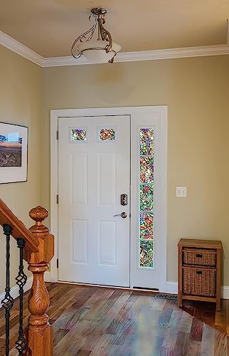 DC Fix 346-0647 Decorative Self-Adhesive Window Film, Spring Chapel/Tulia, 17.71" x 78" Roll