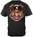 Firefighter T-Shirt True Hero X-Large Black