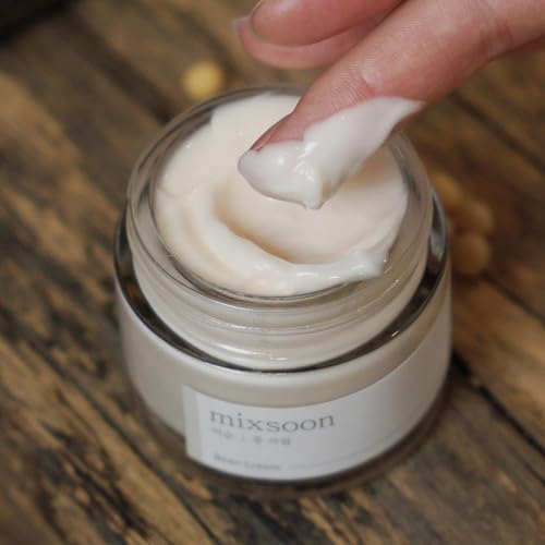 mixsoon Bean Cream-Deep Moisturizer Face Cream, Hydrating and Smoothing for Face, Fermented Soybean Extract, Lightweight Non-Sticky Finish 50ml / 1.69 fl.oz. Korean Glass Skin Care - Image 3