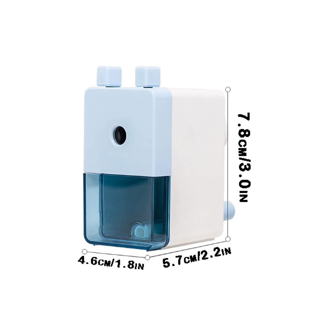 bleistiftspitzer Elektrischer Bleistiftschärfer-Spitzer-Plug-In-Typ Automatischer Stopp-Bleistiftspitzer USB 2. Bleistift super scharf und tragbar Bürokünstler Student (Color : A)