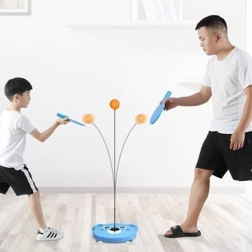 Live2Better Indoor Table Tennis Self Trainer Kit Outdoor Adults Teenagers Kids Toy, 2 Ping Pong Balls & 2 Table Tennnis Bat with Metal Base, Sports Toys for 4 5 6 8 Years Old (B0DF5HP7Q2) Amazon Price History, Amazon Price Tracker