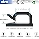 SZFUDIGO kabelhalter，50 PCS kabelhalter selbstklebend wand kabelführung cable holder kabelbefestigung selbstklebend wand kabel wandhalterung befestigung wand (schwarz)