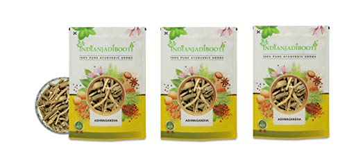 Image of IndianJadiBooti Pure Ashwagandha Root | Raw Withania Somnifera for Adaptogenic Balance, Core Vitality, Stress Relief & Restful Sleep 2700g