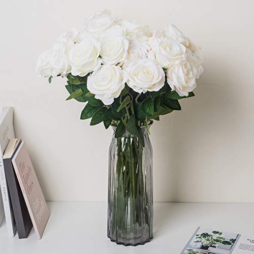 JOYHAZE 12 Pcs Artificial Roses - Image 2