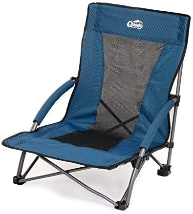 qeedo Johnny Beach Folding Deck Chair - blue