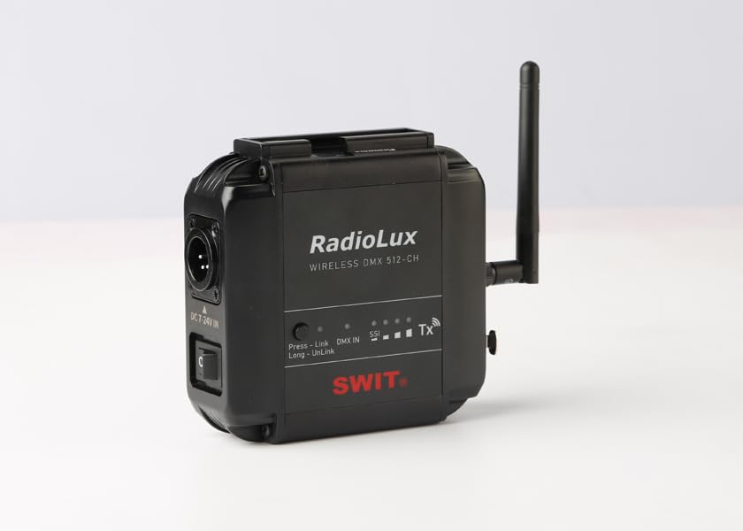 Amazon.co.jp: SWIT RadioLux Tx プロフェッショナルワイヤレスDMX送信