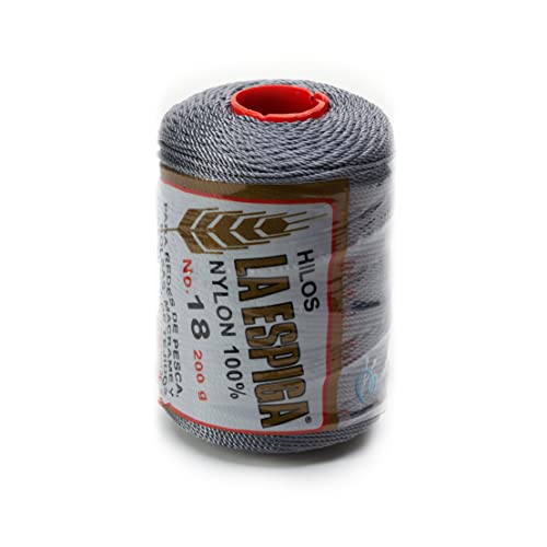 Image of Espiga No.18-100% Nylon Omega String Cord for Knitting and Crochet - 48 Cool Grey
