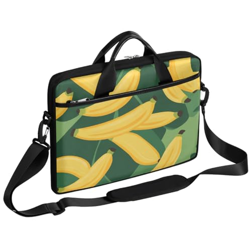 Funda para laptop 15 pulgadas con estampado hojas amarillas