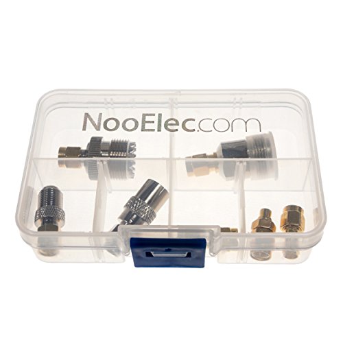 Kit de adaptadores SMA para radios NESDR con estuche miniatura 2