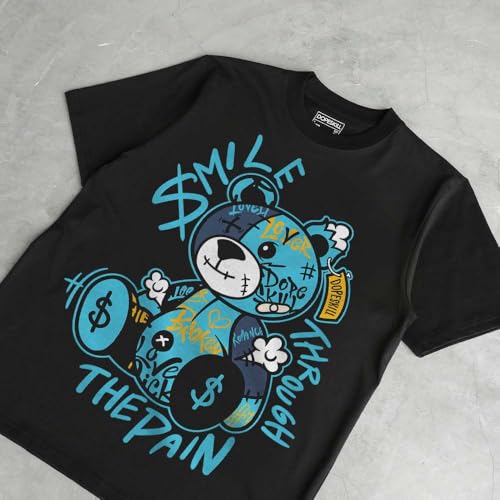 Image of DopeSkill Graphic Tee Streetwear Hip Hop Hypebeast Street Style Unisex T-Shirt Sneaker Colour Matching Shirts Cute Graphic