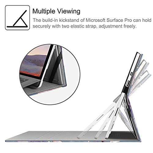 Image of Fintie Case for 12.3 Inch Microsoft Surface Pro 7 Plus, Surface Pro 7, Surface P
