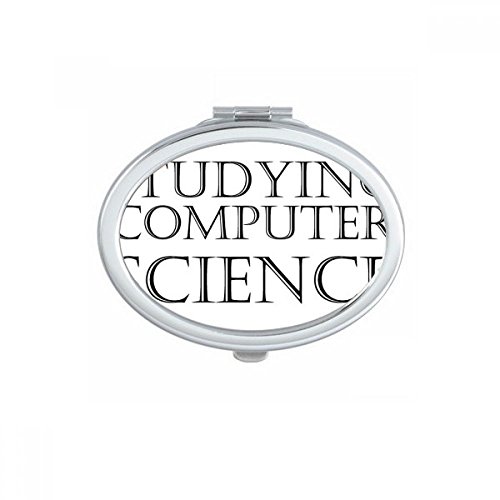 Miroir de poche ovale compact multicolor pour étude communication - 2