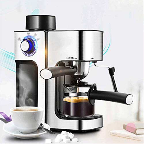 Kaffeemaschine,Espressomaschine,Espressomaschine mit Milchaufschäumer,Vollautomatische Haushalt Mini Drip Kaffeekanne… – Bild 3