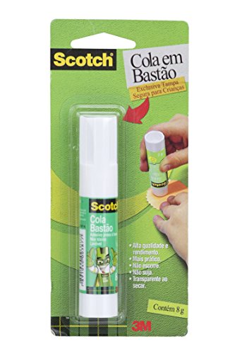 Scotch, 3M, Cola em Bastão, Branca