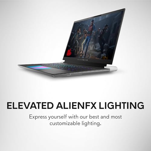 Alienware X16 R2 Gaming Laptop - 16-inch QHD+ 240Hz 3ms Display, Intel Core Ultra 9-185H, 32GB LPDDR5X RAM, 1TB SSD, NVIDIA GeForce RTX 4090 16GB GDDR6, Windows 11 Home, Onsite Service - Lunar Silver by Alienware - Image 2