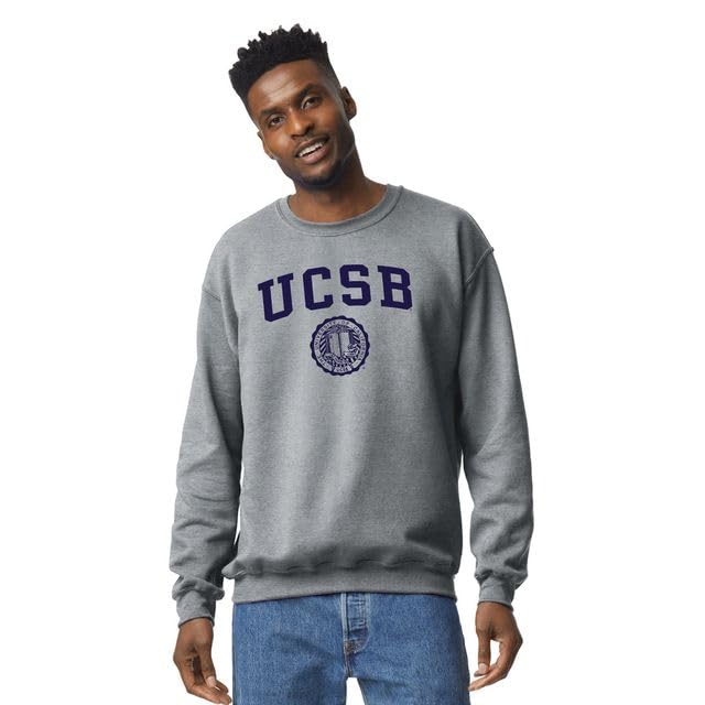 Image of Ivysport Crewneck Sweatshirt for College, Heritage Logo, Color, Adult Unisex