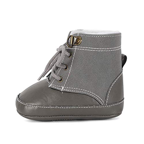 ESTAMICO Infant Baby Bowknot Knitted Warm Winter Snow Boots3