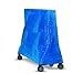 Housse de table de tennis pliante et de ping-pong, pleine grandeur, pour intérieur/extérieur - Convient à toutes les grandes marques (papillon, Cornilleau, prune, Kettler, super Tramp, ASDA) - Table de tennis pliable - Bleu, bleu