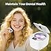 Professional Ultrasonic Retainer Cleaner Retainer Cleaning Machine - 45kHz Ultrasonic Cleaning, Suitable for Denture Mouth Guard Aligner Dental Trays
