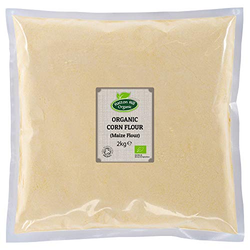 Harina de maíz orgánica (maíz) 2 kg de Hatton Hill Organic