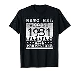 Photo Gallery aprile 1981 vintage - maglia 44 compleanno anni uomo donna maglietta Photo Gallery aprile 1981 vintage - maglia 44 compleanno anni uomo donna maglietta