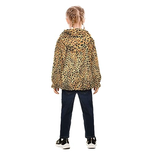 Image of Aflyko Boys Fleece Coat Blue Zip-Up Hoodie Girls Outerwear Kids Hooded Jacket 3-10T