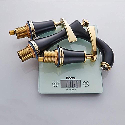 Robinet de lavabo à trois trous en bronze pour transformer votre meuble de salle de bain