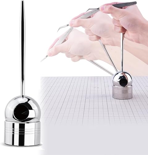 Narzędzie do stabilizatora ręcznego do precyzyjnego podparcia przeciwwstrząsowego z obrotem w poziomie 360° i 210° w pionie, idealne do majsterkowania i projektów rzeźbiarskich