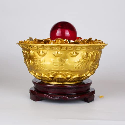 Cornucopia de cobre de 12cm XIALON para decoración de la suerte 3