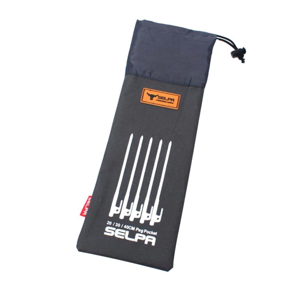 ujeavette UJEAVETTE® Outdoor Camping Tent Pegs Nails Storage Bag Hammer Pouch-picture-31