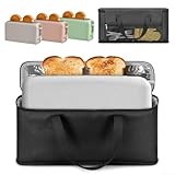 Reiseetui für 2-Scheiben-Toaster mit wasserdichter Konstruktion und glattem Innenfutter für einfache Reinigung und Wartung