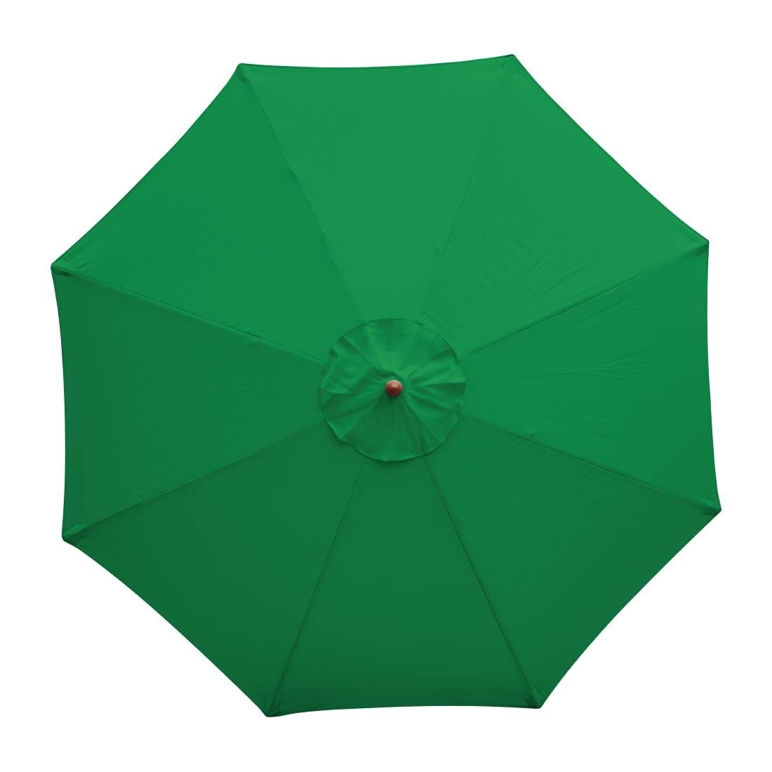 Bolero CB512 okrągły parasol, średnica 2,5 m, zielony