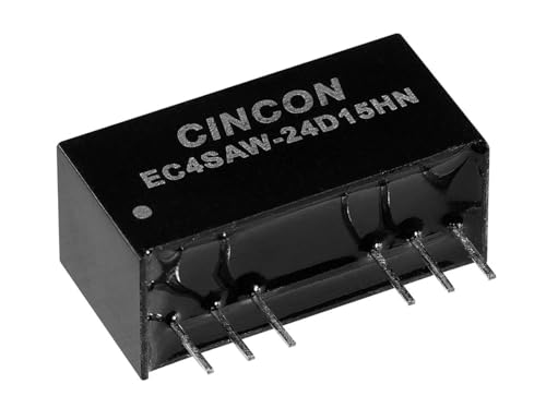 EC4SAW-48D12HN,Isolated DC/DC Converters - Through Hole 6W 18-74VDCin +/-12VDCout +/-250mA