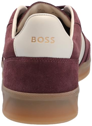 Hugo Boss Men's Suede Leather Block Low Profile Sneakers3