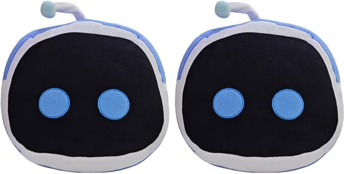 SiebkorbSiebkorb Anime Plush Toy for Astro Bot, 11.8 Inch Rescue Plan Plushies Doll for Astro Bot with Halloween Christmas Birthday Gifts for Kids Boys Girls Game Fans Plush Figure Toys for Astrobot Boy (D)