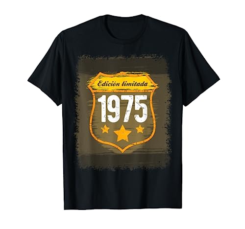 47 regalos de cumpleaños para papá - regalos de cumpleaños para mamá 1975 Camiseta