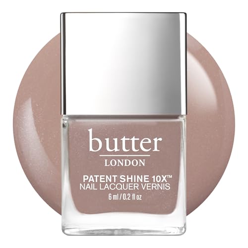 butter LONDON Patent Shine 10X Nail Lacquer Polish, Yummy Mummy - Gel-Like Finish & Chip-Resistant Nail Lacquer Helps Protects & Strengthens Nails - Vegan & Cruelty-Free