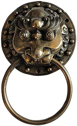Classical Door Handle Knocker Ming and Qing Dynasties Door Ring Big Pull Ring Bronze Fittings Chinese Bronze Handle Door Handle Hardware Door Lock Closet Door