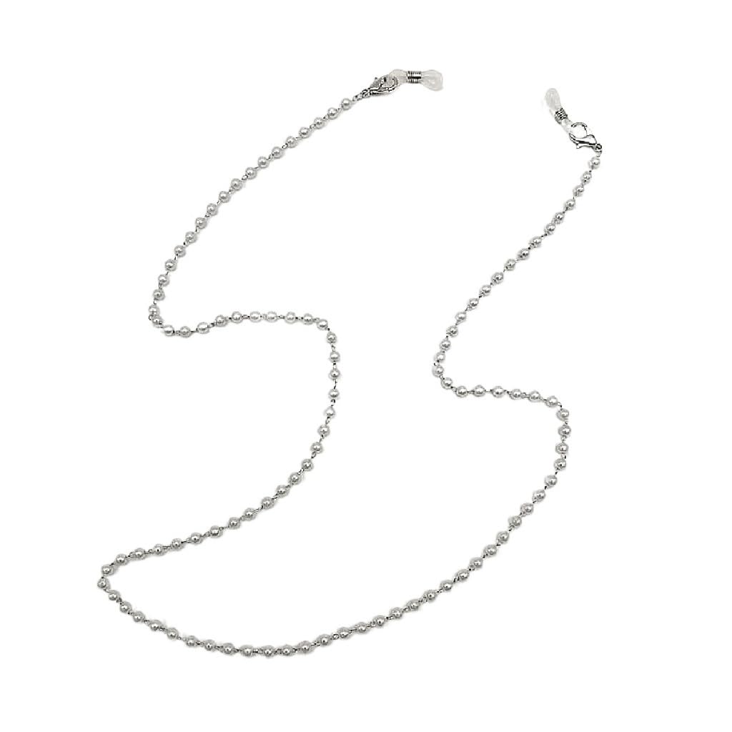 Accesorios Multiusos de Cadena for Gafas Serie Pearl, Cadena Decorativa Hecha a Mano(3-Pack)