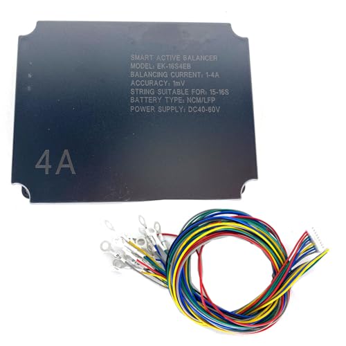 15S 16S 4A Active Equalizer 1mv Precision Li-on Lifepo4 LTO Lithium Battery Capacitor Balancer with Docking Adapter