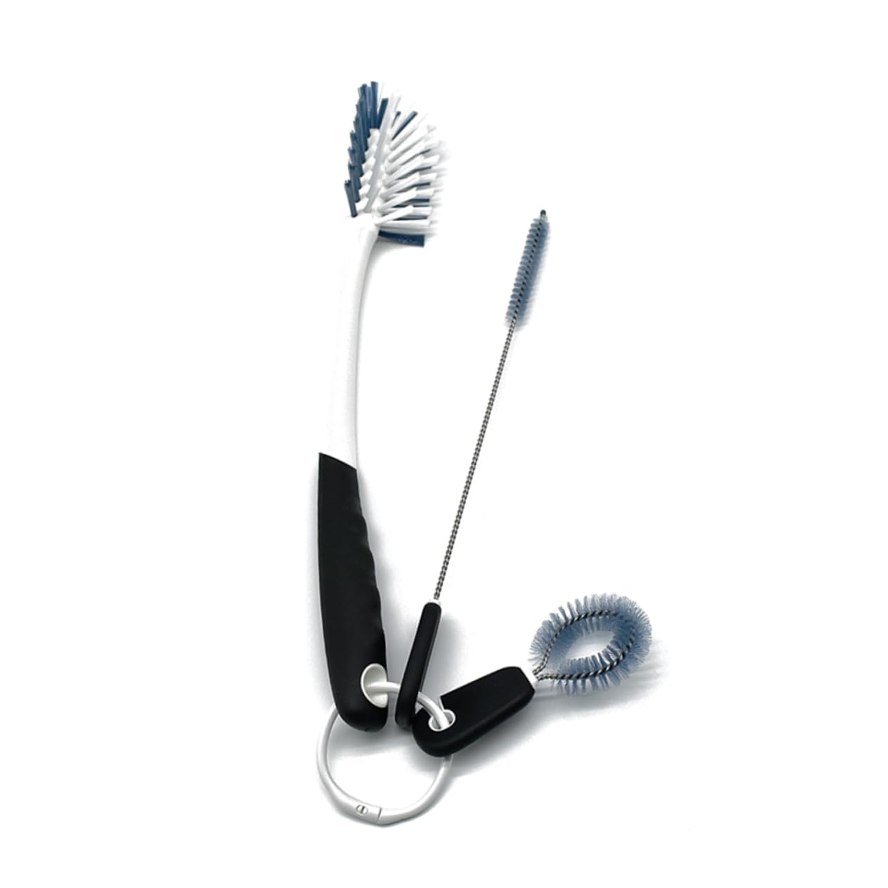 HAPINARY 3pcs Straw Cleaner Test Tube Brush Bottle Brush Tile Brush Gap Brush