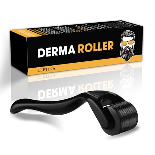 540 Titanium Derma Roller – Microneedle Micro Needle Roller for Men and Women Home Use – Microneedling Roller Microneedle Skin Care Tool B13