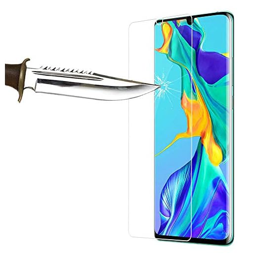 COPHONE® Lot de 2 Verres trempé Compatible avec Huawei P30 Pro, Film de Protection écran Premium Anti Chocs et Casse, Anti Empreintes, Bords arrondis,dureté Max 9H Tempered Glass 2,5d