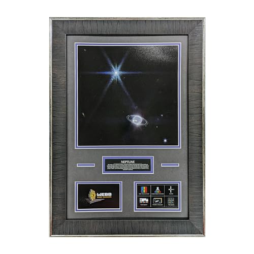 Boxed Memories Neptune - James Webb Telescope - Portrait
