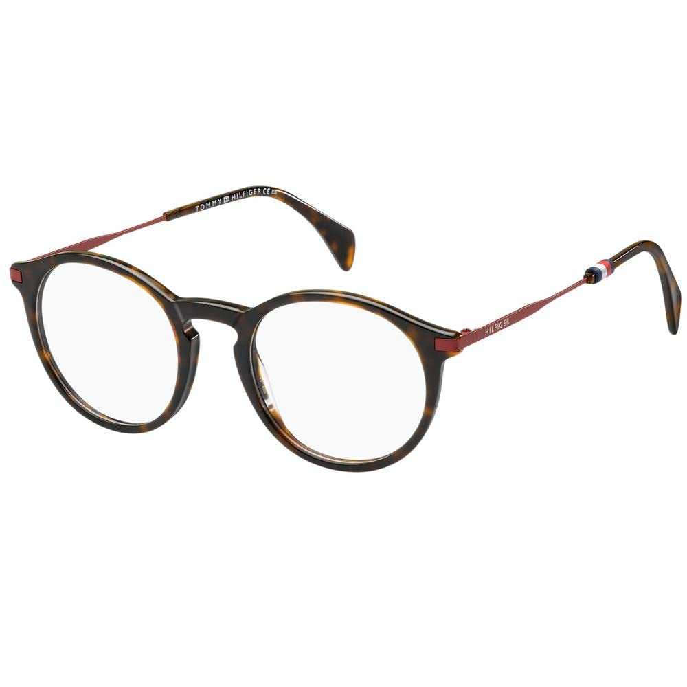 Tommy Hilfiger Men's TH 1471 086 50 Sunglasses, Brown (Dark Havana)